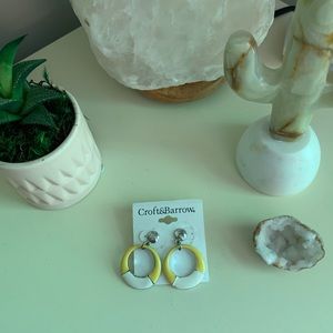 Retro new circle earrings